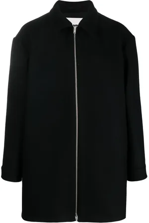 Jil Sander Ullkappa med dragkedja