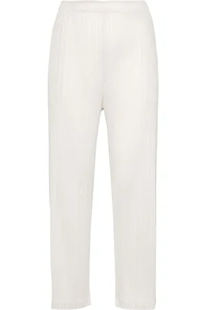 PLEATS PLEASE ISSEY MIYAKE Plisserade raka byxor
