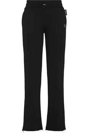 Philipp Plein Sweatpants med logotypapplikation