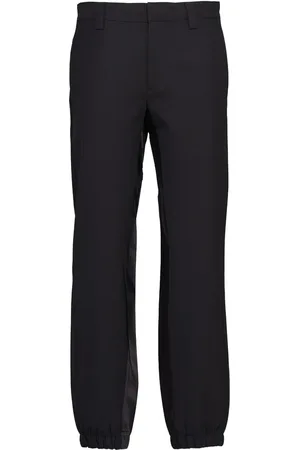 Prada Byxor med triangelformad logotyp