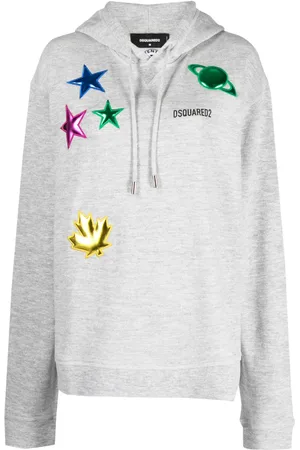 Dsquared2 Hoodie med märke
