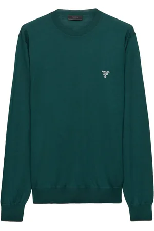 Prada Tröja med broderad logotyp