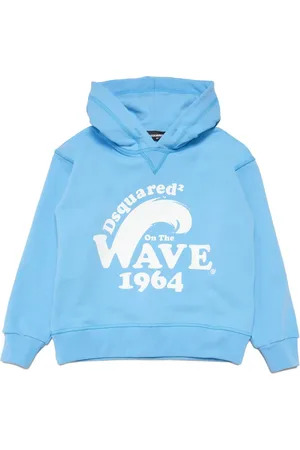 Dsquared2 Hoodie med logotyp
