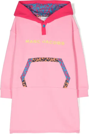 Marc Jacobs Bomullsklänning med broderad logotyp