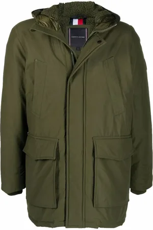 Tommy Hilfiger Rockie Dry Wax parkas med huva