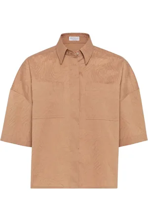 Brunello Cucinelli Skjorta i jacquard