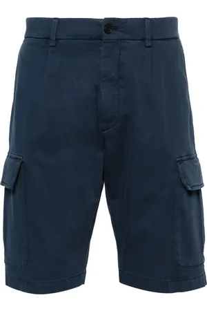 corneliani Knälånga cargoshorts