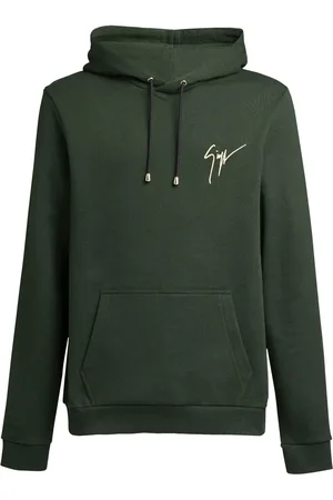 Giuseppe Zanotti Hoodie med logotyp på bröstet