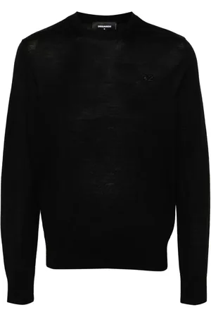 Dsquared2 Blekt tröja i jungfruull