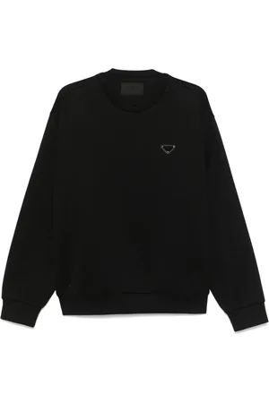Prada Tröja med triangelformad logotyp