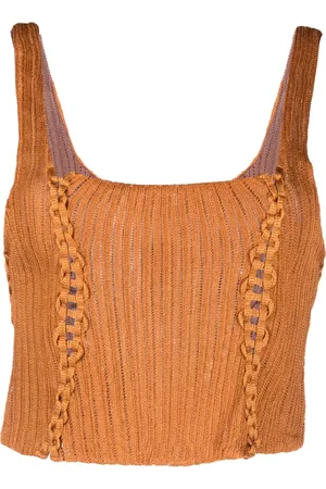 Isa Boulder Croptop med fyrkantig ringning