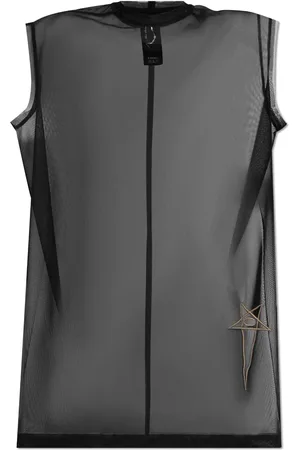 Rick Owens Topp med broderad logotyp