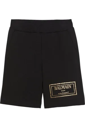 Balmain Mjukisshorts med broderad logotyp