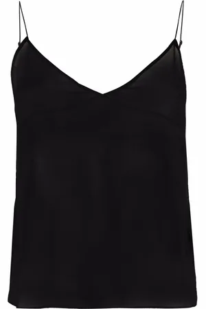 Saint Laurent Topp med skir panel