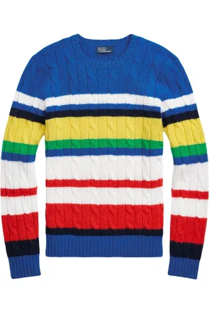 Ralph Lauren Randig kabelstickad tröja