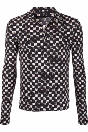MISBHV Tröja med monogram och dragkedja
