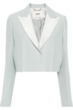 Fendi Blazer med kontrastpanel