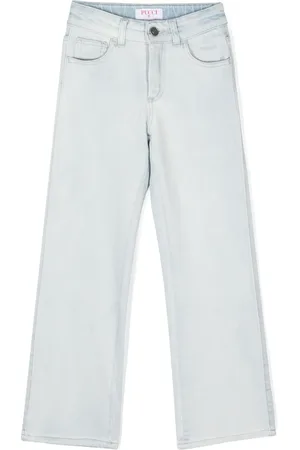 PUCCI Junior Jeans med logotypmärke