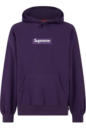 Supreme Hoodie med logotyp