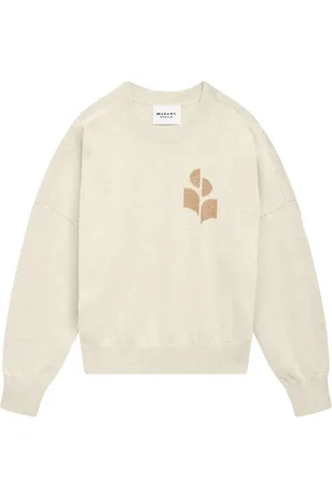 Marant Etoile Marisans intarsiastickad tröja med logotyp