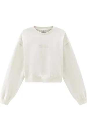 Woolrich Tröja med broderad logotyp