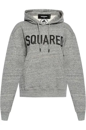 Dsquared2 Hoodie med logotyp