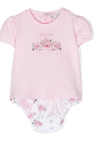 MONNALISA Blommiga shorts med volang