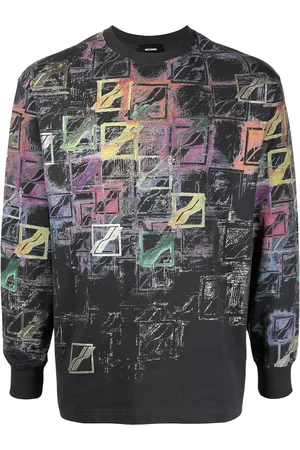 We11 Done Sweatshirt med logotyp