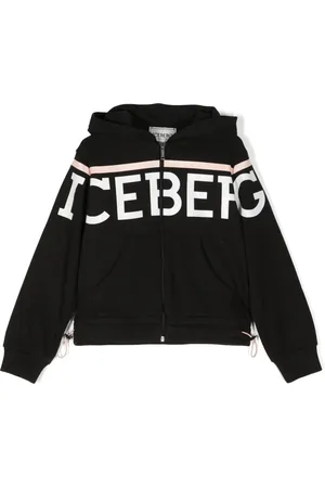 Iceberg Hoodie med logotyp