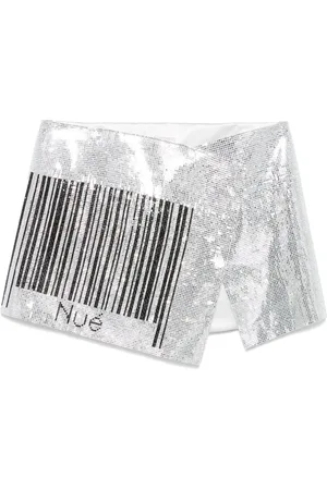 Nué Notes Barcode Mirror minikjol