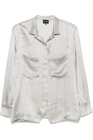 Giorgio Armani Skjorta med abstrakt tryck