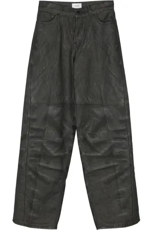 haikure Bethany lädermönstrade jeans