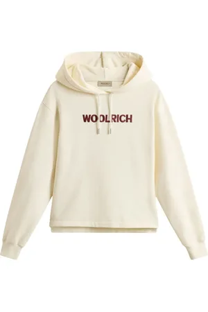 Woolrich Hoodie med broderad logotyp