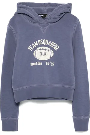 Dsquared2 Hoodie med logotyp