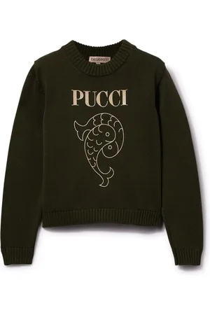 PUCCI Junior Pesci tröja med tryck