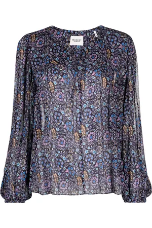 Marant Etoile Daytonea blommig blus