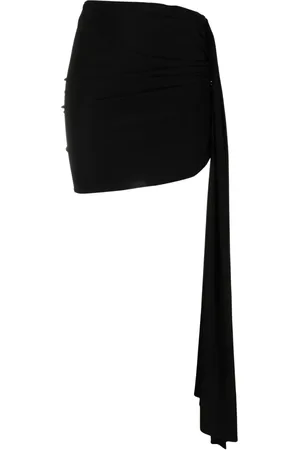 MAGDA BUTRYM Asymmetrisk draperad minikjol