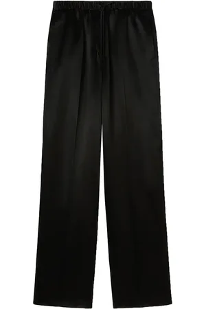 Jil Sander Byxor med satinfinish