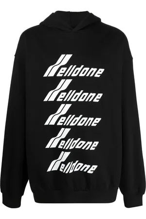 We11 Done Hoodie med logotyp