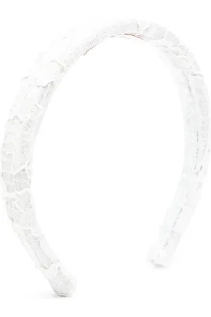 Marchesa Notte Diadem med blommig spets