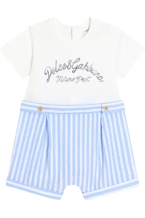 Dolce & Gabbana Randig sparkdräkt