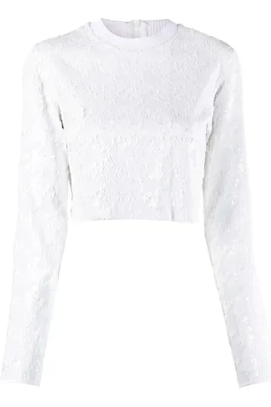 Iceberg Paljettprydd croptop