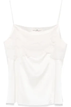 ERMANNO SCERVINO Blus med blomapplikation