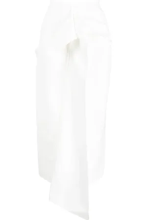 MATICEVSKI Midikjol med draperad detalj