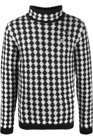 Saint Laurent Tröja med diamantmotiv