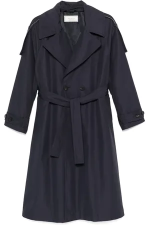 PESERICO SIGN Pärlprydd trenchcoat