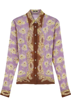 VERSACE Poppies foulard