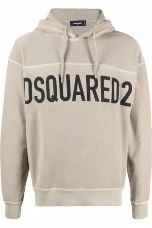 Dsquared2 Hoodie med logotyp
