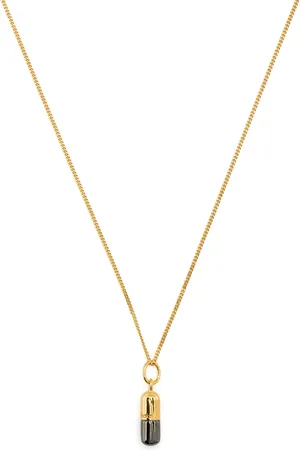 TRUE ROCKS Halsband med pillerhänge