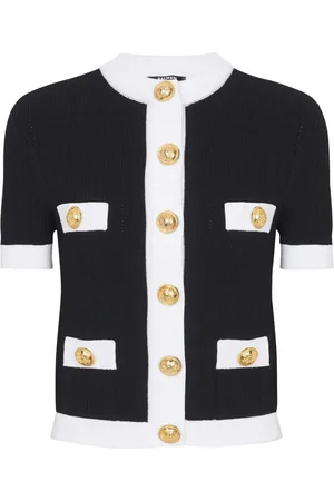 Balmain Kort kortärmad kofta